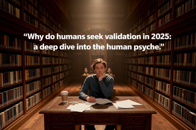 Why Do Humans Seek Validation in 2025: A Deep Dive into the Human Psyche